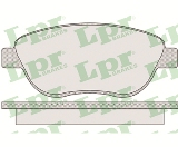 Jeu de 4 plaquettes de frein avant LPR 05P807 - OtoParts.ma