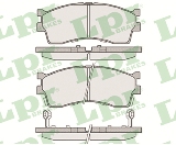 Jeu de 4 plaquettes de frein avant LPR 05P809 - OtoParts.ma