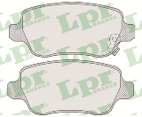 Jeu de 4 plaquettes de frein arrière LPR 05P811 - OtoParts.ma