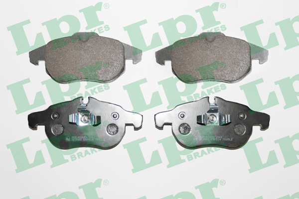 Jeu de 4 plaquettes de frein avant LPR 05P814 - OtoParts.ma
