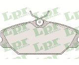 Jeu de 4 plaquettes de frein avant LPR 05P816 - OtoParts.ma