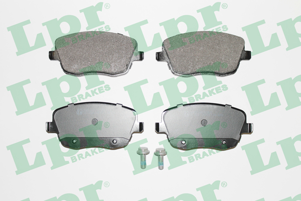Jeu de 4 plaquettes de frein avant LPR 05P817 - OtoParts.ma