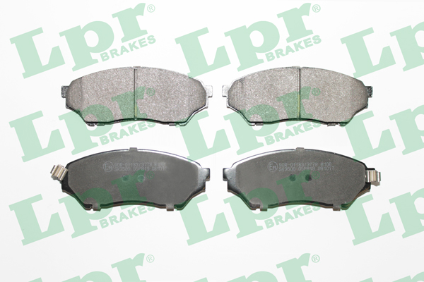 Jeu de 4 plaquettes de frein avant LPR 05P819 - OtoParts.ma