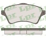 Jeu de 4 plaquettes de frein avant LPR 05P833 - OtoParts.ma