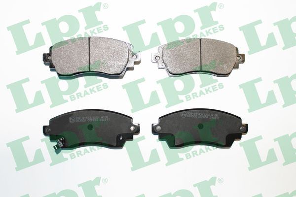 Jeu de 4 plaquettes de frein avant LPR 05P834 - OtoParts.ma