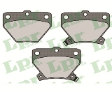 Jeu de 4 plaquettes de frein arrière LPR 05P836 - OtoParts.ma