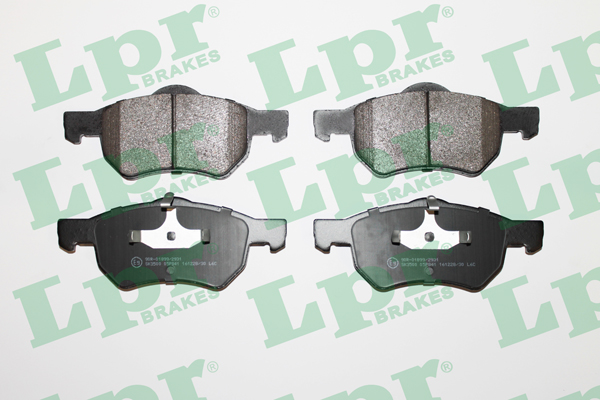 Jeu de 4 plaquettes de frein avant LPR 05P841 - OtoParts.ma