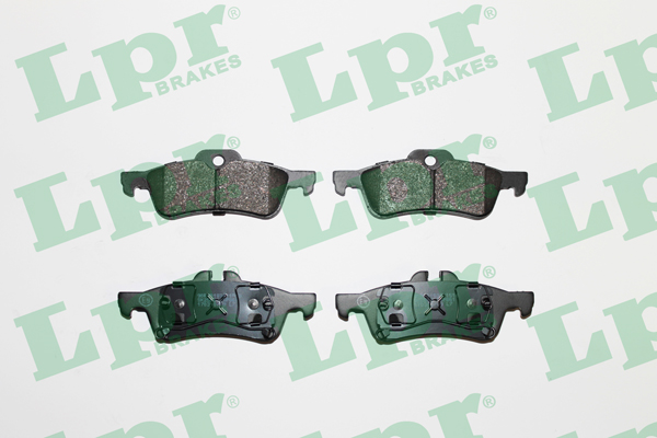 Jeu de 4 plaquettes de frein arrière LPR 05P861 - OtoParts.ma