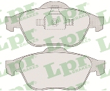 Jeu de 4 plaquettes de frein avant LPR 05P864 - OtoParts.ma
