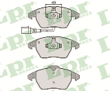 Jeu de 4 plaquettes de frein avant LPR 05P866 - OtoParts.ma