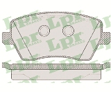 Jeu de 4 plaquettes de frein avant LPR 05P867 - OtoParts.ma