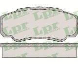 Jeu de 4 plaquettes de frein arrière LPR 05P885 - OtoParts.ma