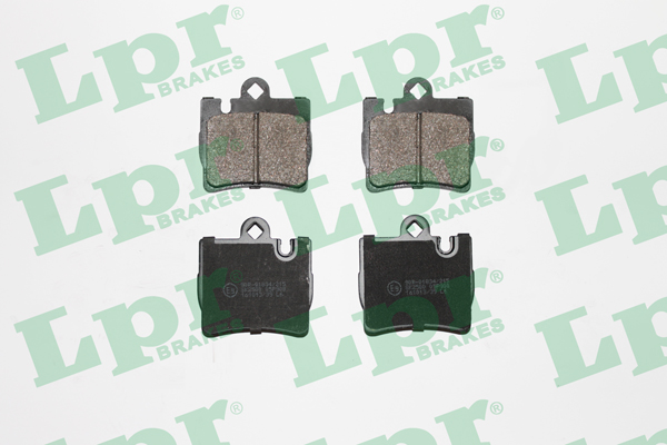 Jeu de 4 plaquettes de frein arrière LPR 05P900 - OtoParts.ma