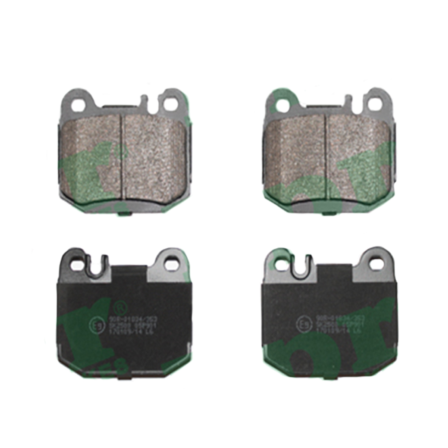 Jeu de 4 plaquettes de frein arrière LPR 05P901 - OtoParts.ma