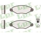 Jeu de 4 plaquettes de frein avant LPR 05P903 - OtoParts.ma