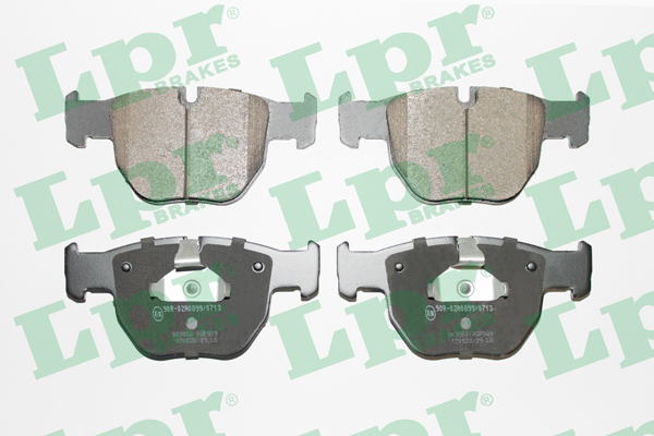 Jeu de 4 plaquettes de frein avant LPR 05P909 - OtoParts.ma