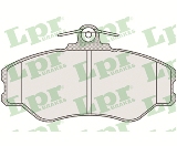 Jeu de 4 plaquettes de frein avant LPR 05P920 - OtoParts.ma