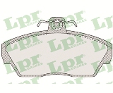 Jeu de 4 plaquettes de frein avant LPR 05P922 - OtoParts.ma