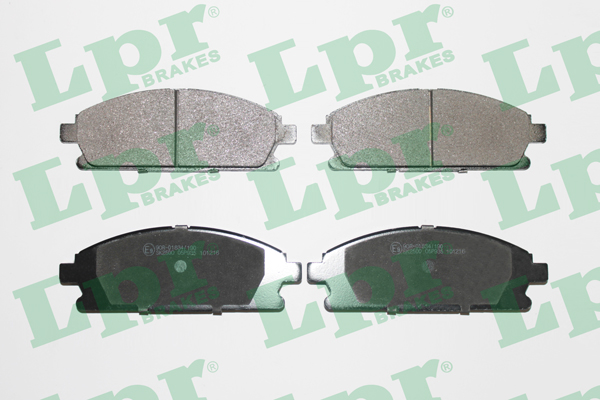 Jeu de 4 plaquettes de frein LPR 05P935