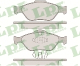 Jeu de 4 plaquettes de frein avant LPR 05P949 - OtoParts.ma