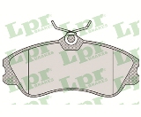 Jeu de 4 plaquettes de frein avant LPR 05P950 - OtoParts.ma