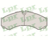 Jeu de 4 plaquettes de frein avant LPR 05P955 - OtoParts.ma