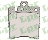 Jeu de 4 plaquettes de frein arrière LPR 05P957 - OtoParts.ma