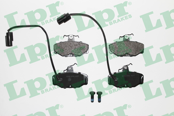 Jeu de 4 plaquettes de frein avant LPR 05P987 - OtoParts.ma