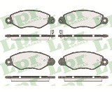 Jeu de 4 plaquettes de frein avant LPR 05P994 - OtoParts.ma