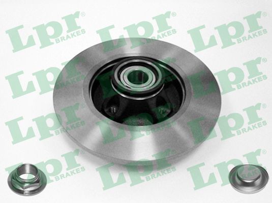 Disques de frein arrière LPR C1015PCA