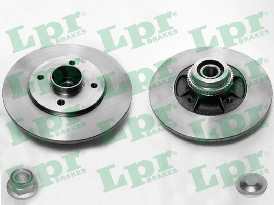 Disques de frein arrière LPR R1035PCA