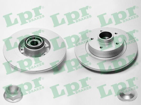 Disques de frein arrière LPR R1049PCA
