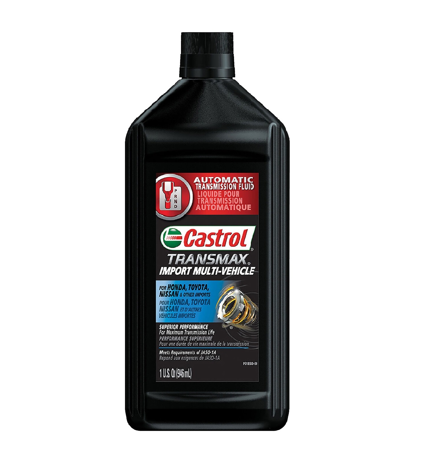 Huile de boîte automatique Castrol ATF 1L TMAX-IMPORT-1L - OtoParts.ma